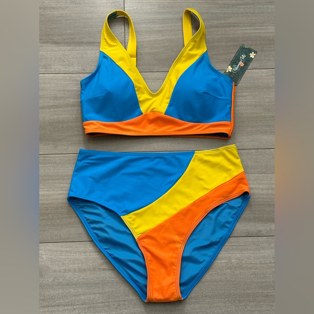 Colorful Women's Bikini Set
